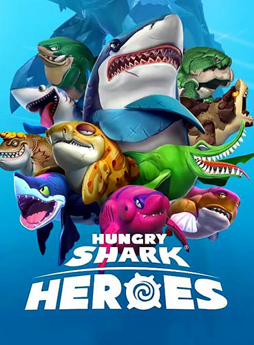 Ladda ner Hungry shark: Heroes på Android 4.4 gratis.