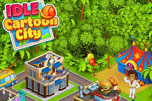 Ladda ner Idle cartoon city: Android Economic spel till mobilen och surfplatta.