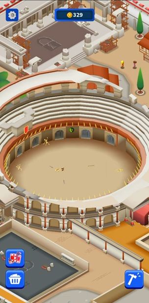Ladda ner Idle Gladiator Empire Tycoon: Android Gladiators spel till mobilen och surfplatta.