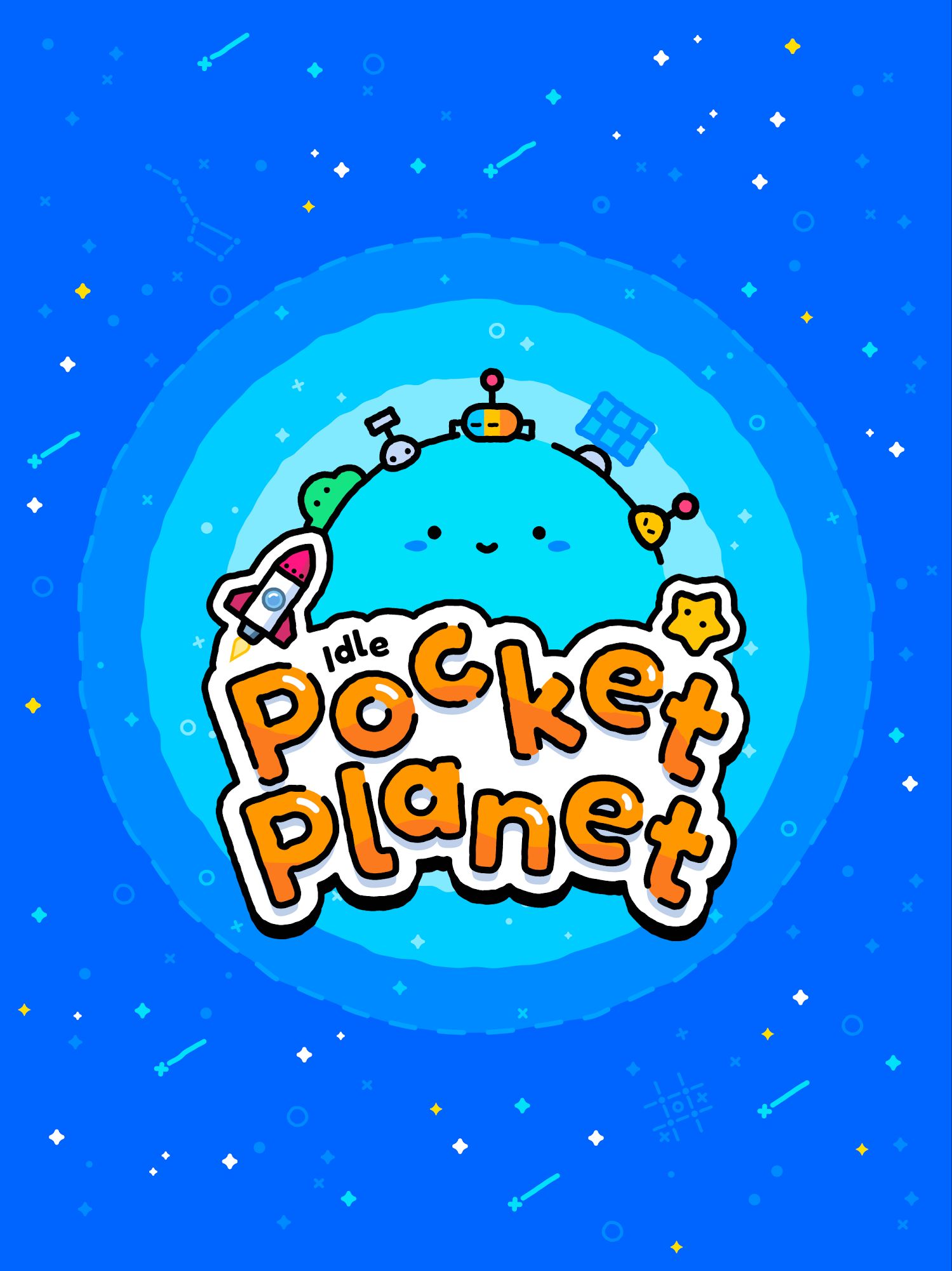 Ladda ner Idle Pocket Planet: Android Space spel till mobilen och surfplatta.