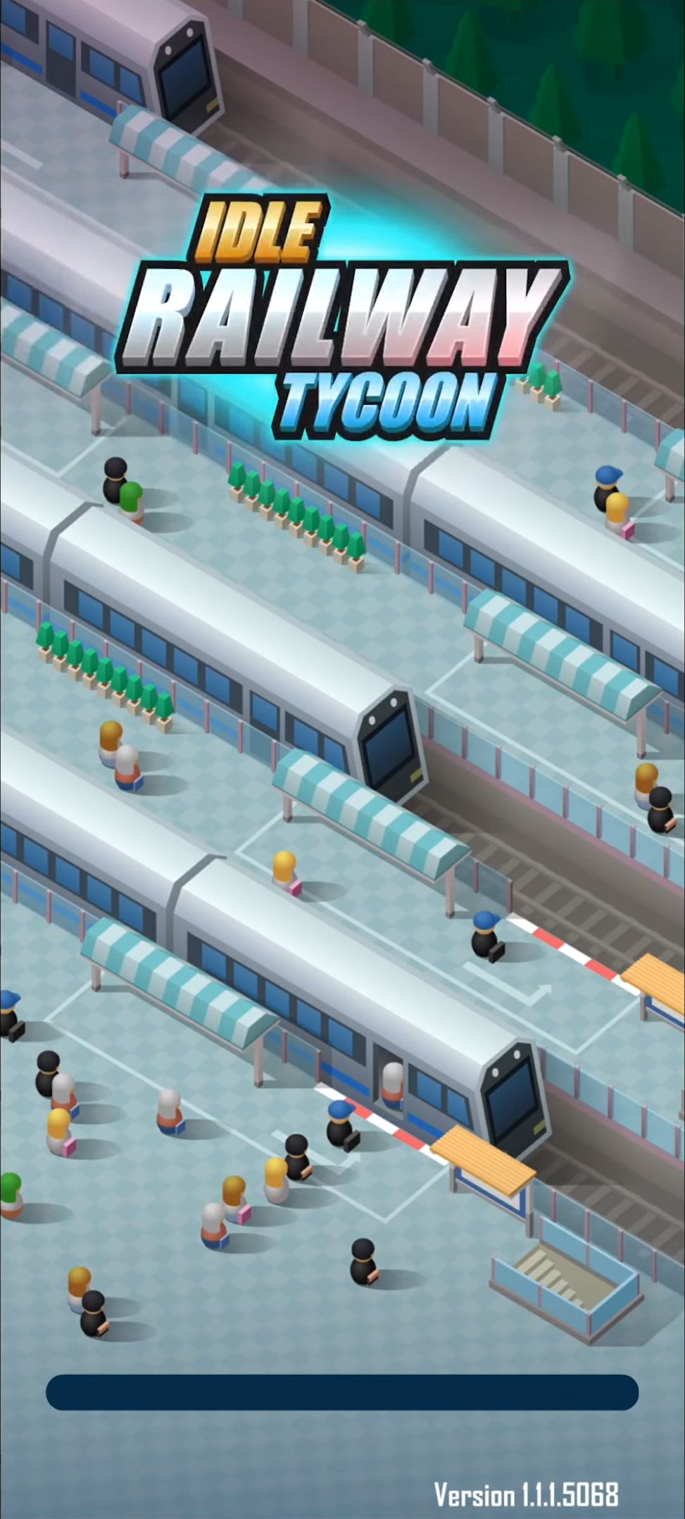 Ladda ner Idle Railway Tycoon: Android Easy spel till mobilen och surfplatta.