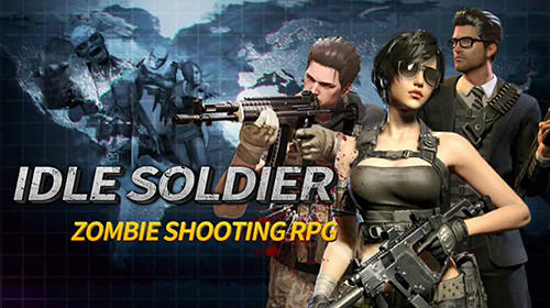 Ladda ner Idle soldier: Zombie shooter RPG PvP clicker på Android 4.1 gratis.
