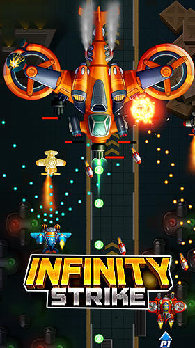 Ladda ner Infinity strike: Space shooting idle chicken: Android Flying games spel till mobilen och surfplatta.