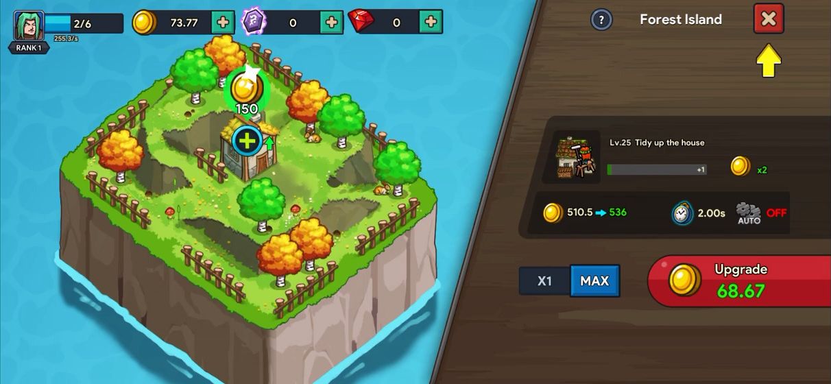 Ladda ner Island Clash - Idle Wars: Android RTS (Real-time strategy) spel till mobilen och surfplatta.