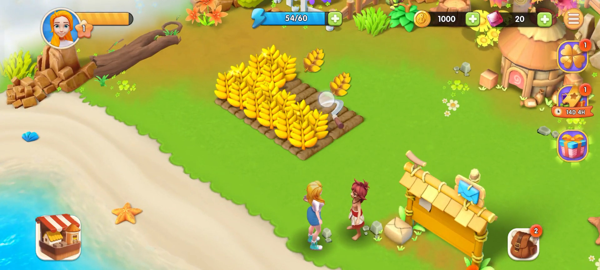 Ladda ner Island Farm Adventure: Android Farming spel till mobilen och surfplatta.