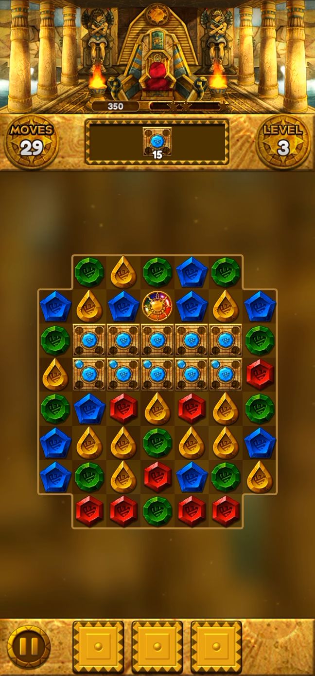 Ladda ner Jewel Queen: Puzzle & Magic: Android Match 3 spel till mobilen och surfplatta.