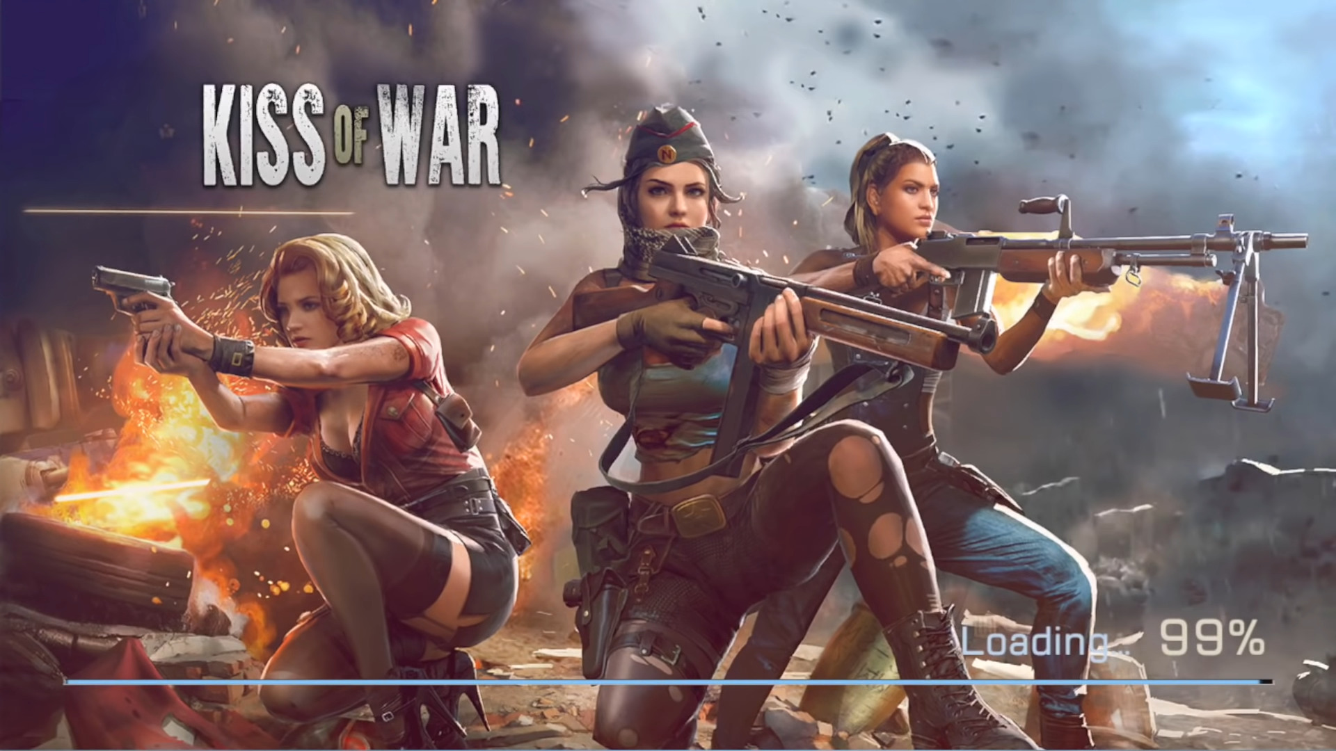 Ladda ner Kiss of War: Android Strategispel spel till mobilen och surfplatta.