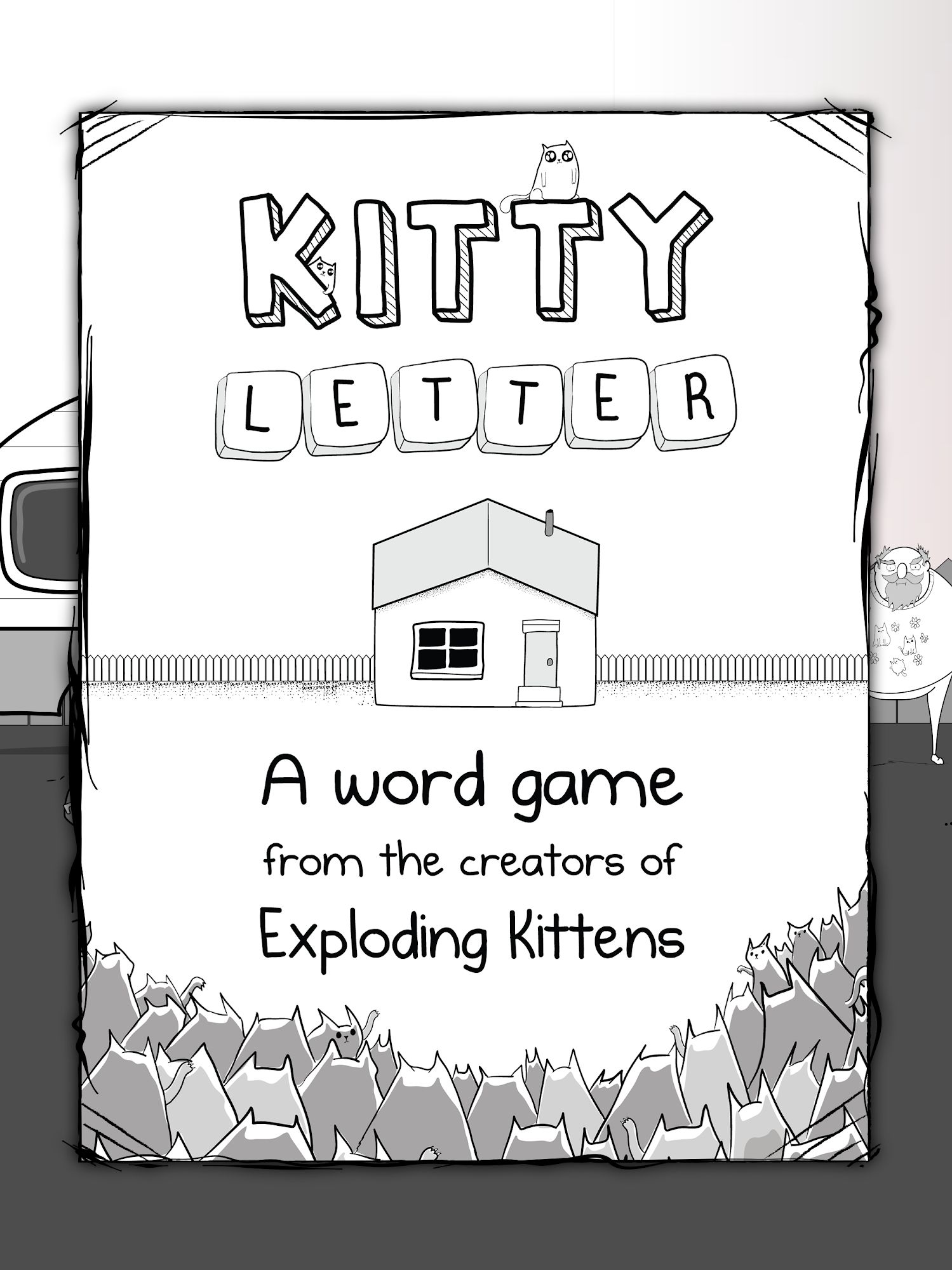 Ladda ner Kitty Letter: Android Word and Crossword Puzzles spel till mobilen och surfplatta.