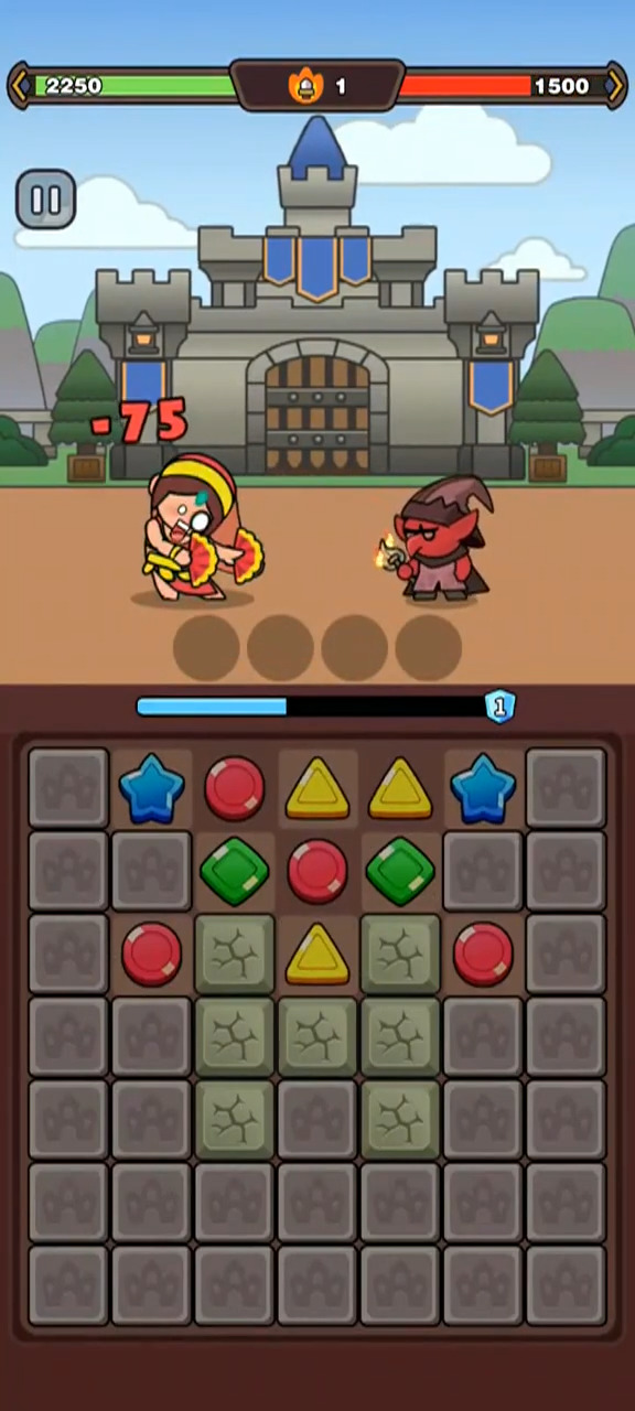 Ladda ner Knights Combo: Android Logikspel spel till mobilen och surfplatta.