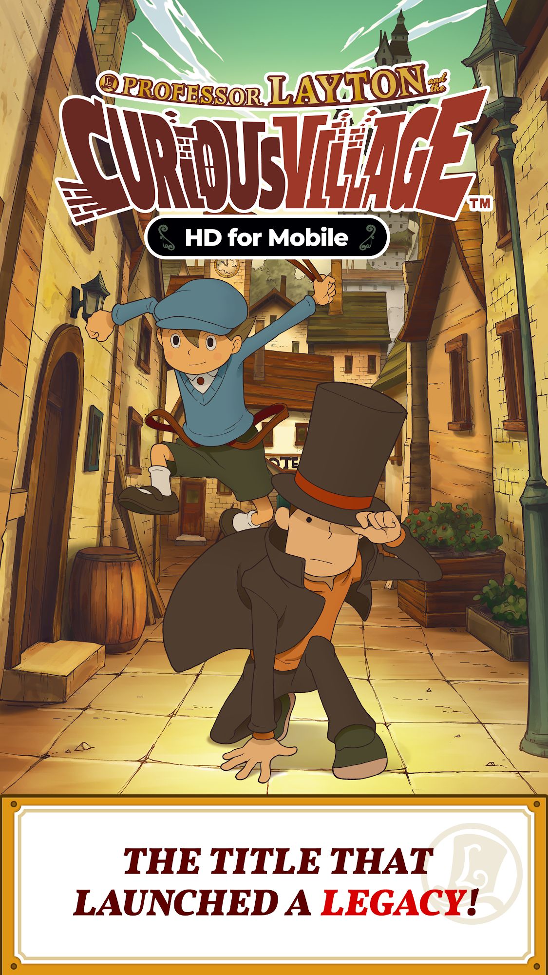 Ladda ner Layton: Curious Village in HD: Android Äventyrsspel spel till mobilen och surfplatta.