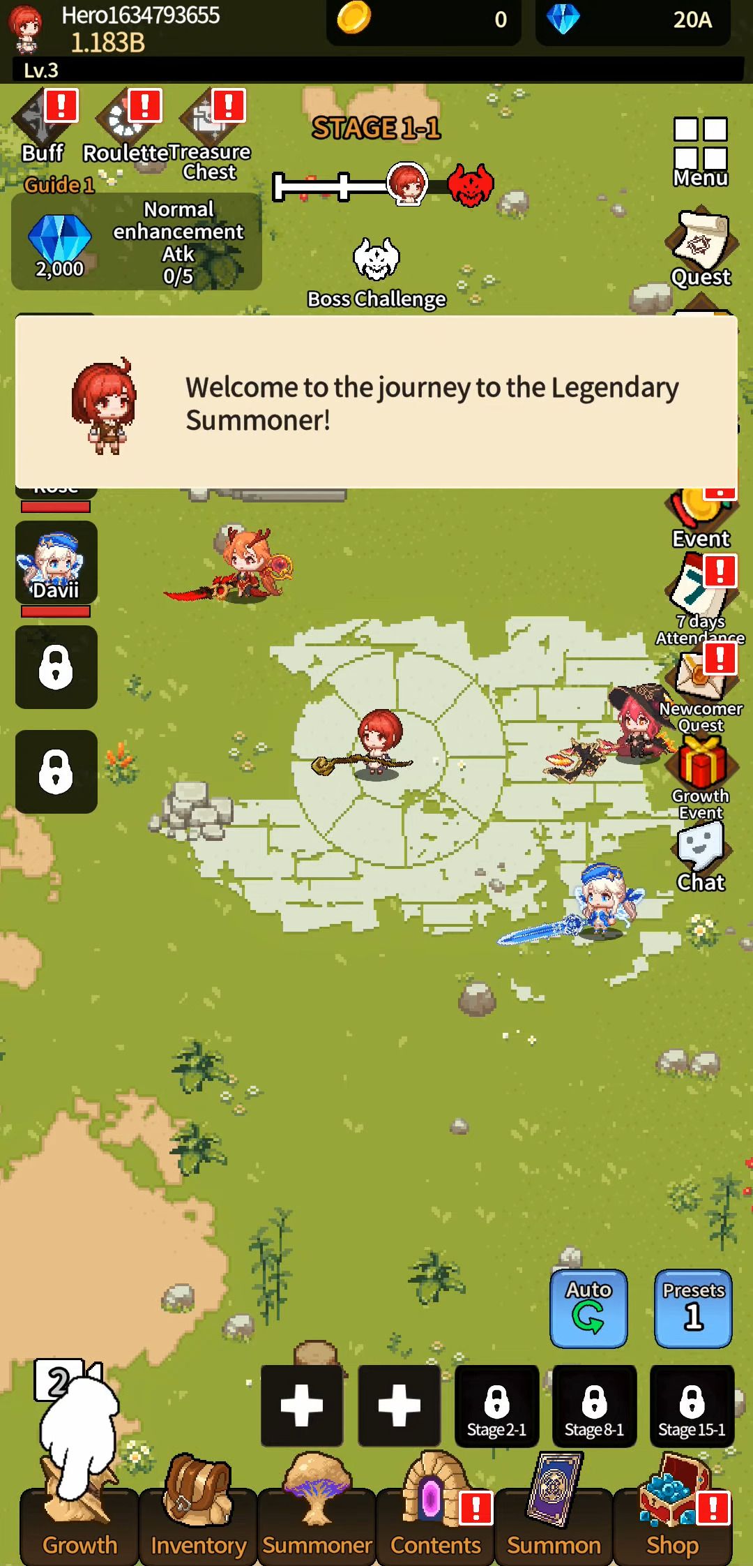 Ladda ner Legend Summoners : Idle RPG: Android Fantasy spel till mobilen och surfplatta.
