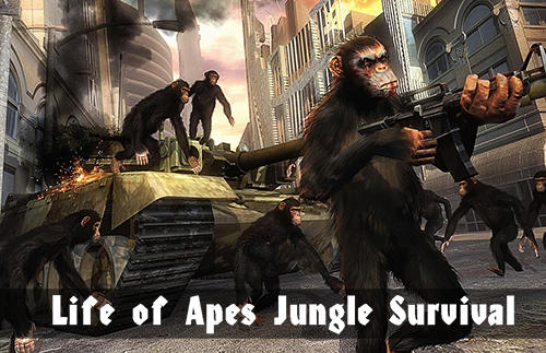 Ladda ner Life of apes: Jungle survival: Android Survival spel till mobilen och surfplatta.