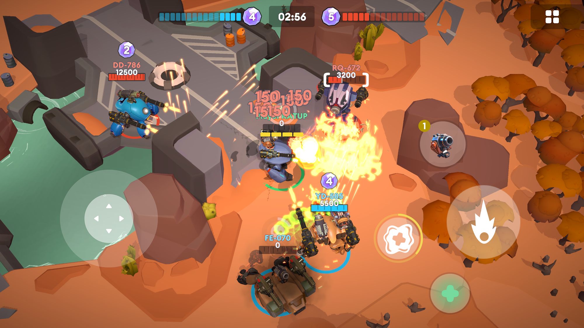 Ladda ner Little Big Robots. Mech Battle: Android Battle arena spel till mobilen och surfplatta.