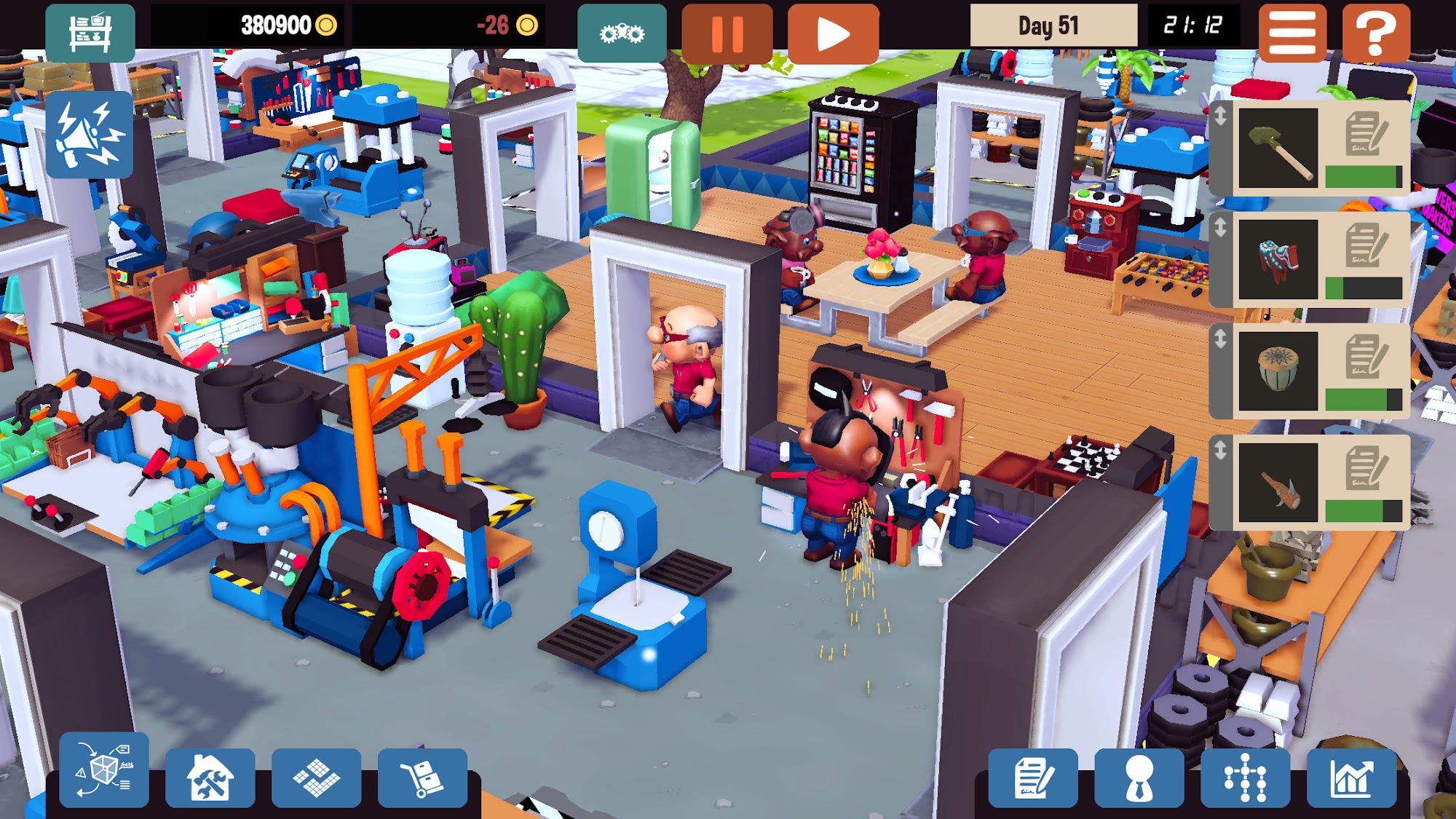 Ladda ner Little Big Workshop: Android Simulering spel till mobilen och surfplatta.