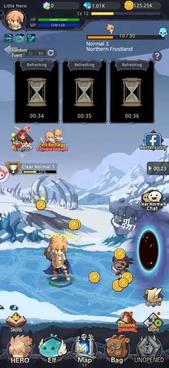 Ladda ner Little Hero: Idle RPG: Android Clicker spel till mobilen och surfplatta.