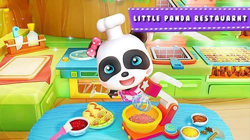 Ladda ner Little panda restaurant: Android For kids spel till mobilen och surfplatta.