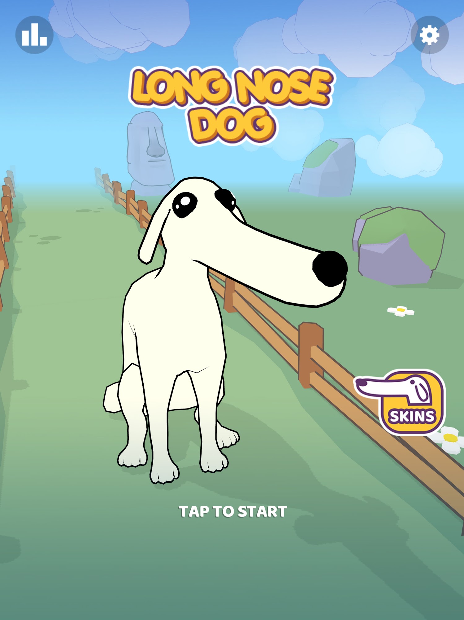 Ladda ner Long Nose Dog: Android Runner spel till mobilen och surfplatta.