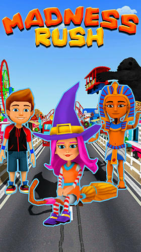 Ladda ner Madness rush runner: Subway and theme park edition: Android Runner spel till mobilen och surfplatta.