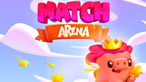 Ladda ner Match arena: Duel the kings of puzzle games: Android Fightingspel spel till mobilen och surfplatta.