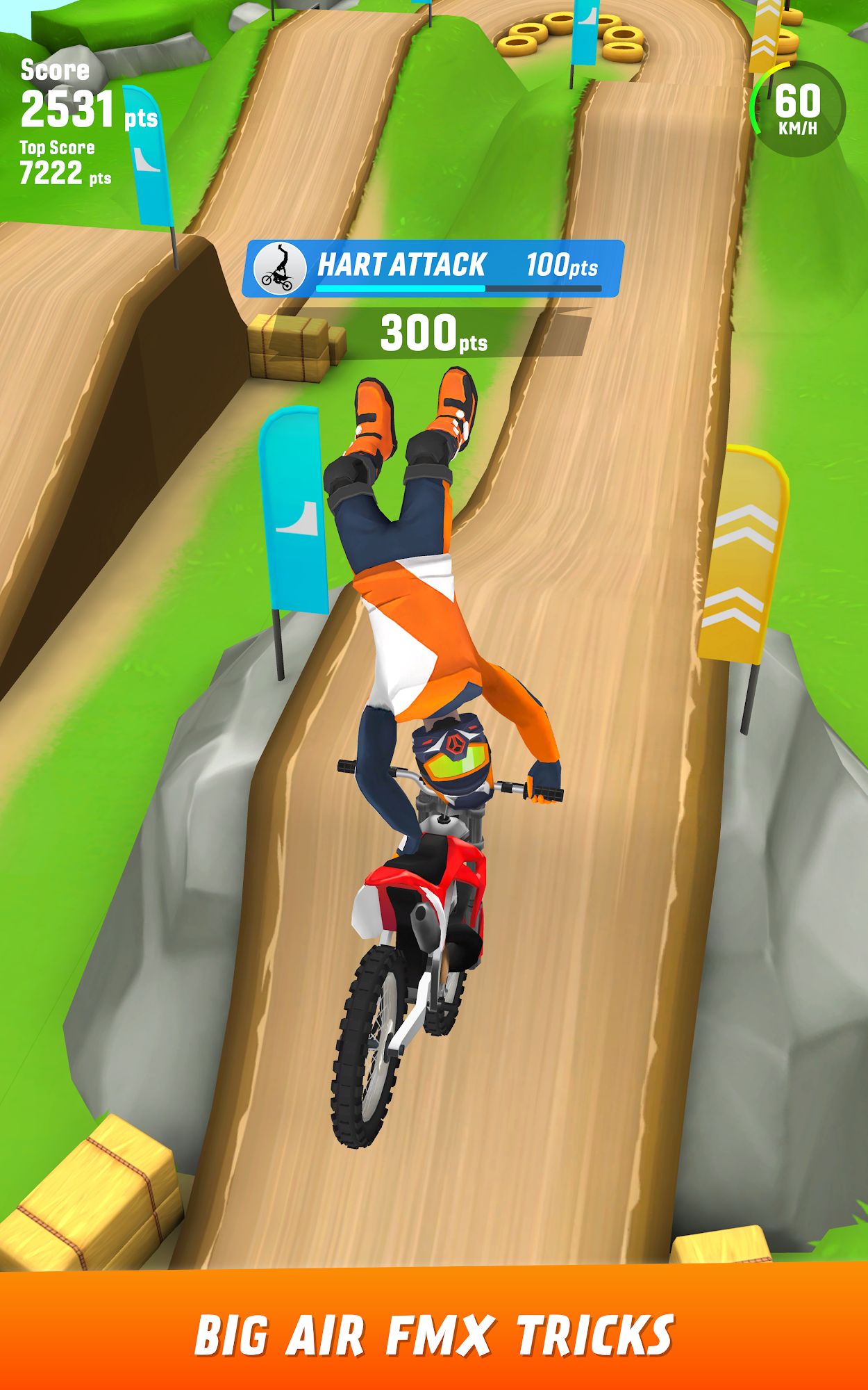Ladda ner Max Air Motocross: Android  spel till mobilen och surfplatta.
