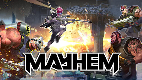 Ladda ner Mayhem: PvP multiplayer arena shooter: Android Platformer spel till mobilen och surfplatta.