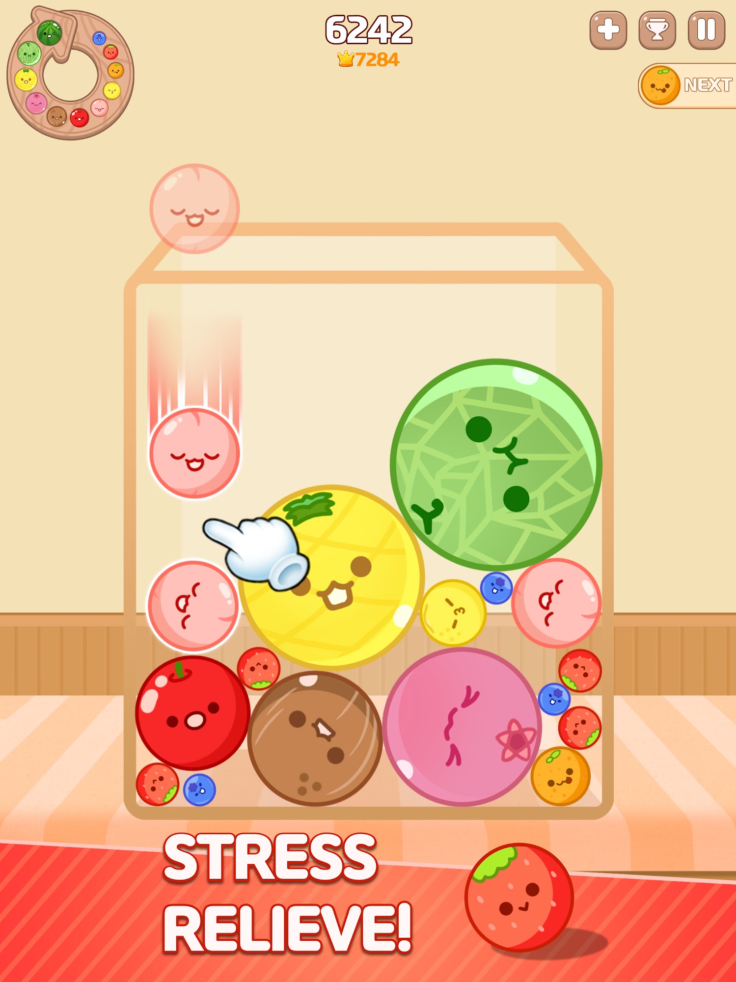 Ladda ner Melon Maker : Fruit Game: Android Puzzle spel till mobilen och surfplatta.