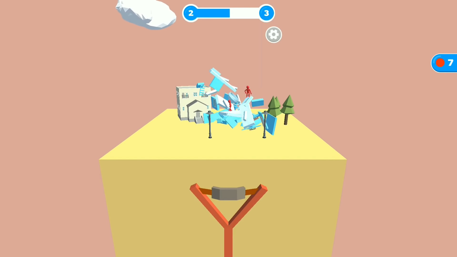 Ladda ner Slingshot Smash: Android Physics spel till mobilen och surfplatta.