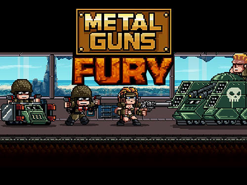 Ladda ner Metal guns fury: Beat em up: Android Pixel art spel till mobilen och surfplatta.