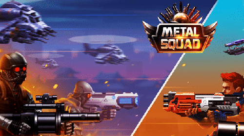 Ladda ner Metal squad: Shooting game: Android Platformer spel till mobilen och surfplatta.