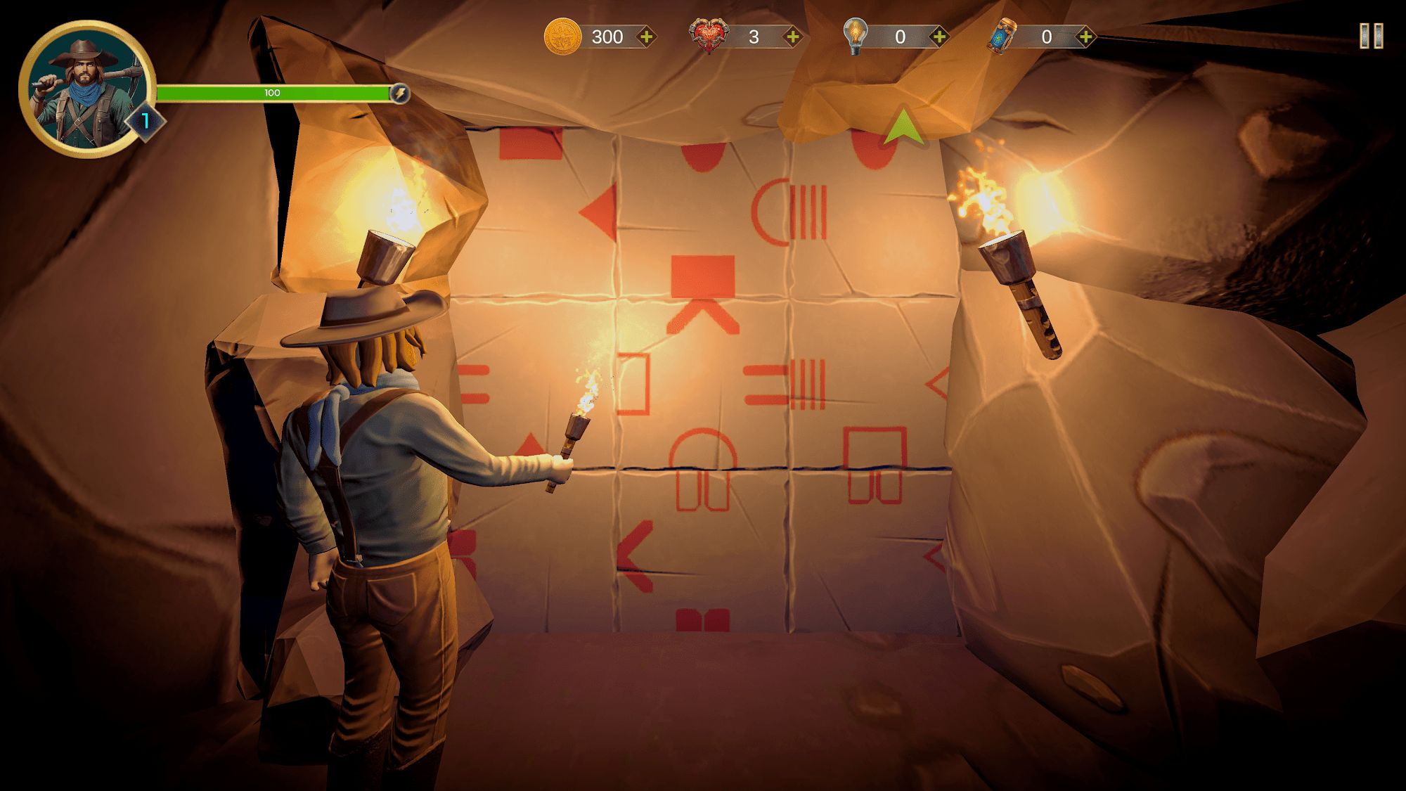Ladda ner Miner Escape: Puzzle Adventure: Android Quests spel till mobilen och surfplatta.