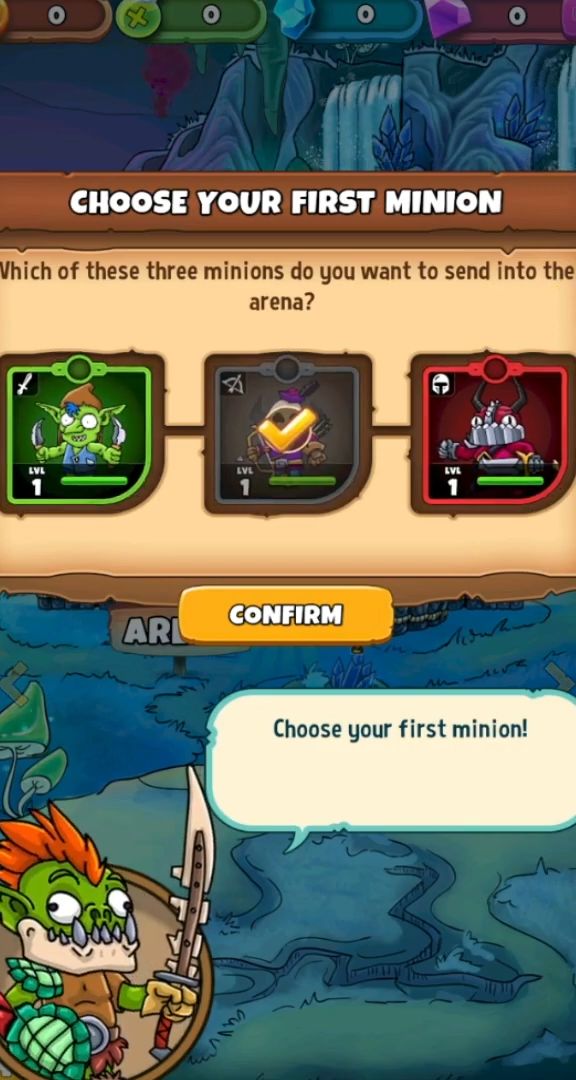 Ladda ner Minion Fighters: Epic Monsters: Android Online spel till mobilen och surfplatta.