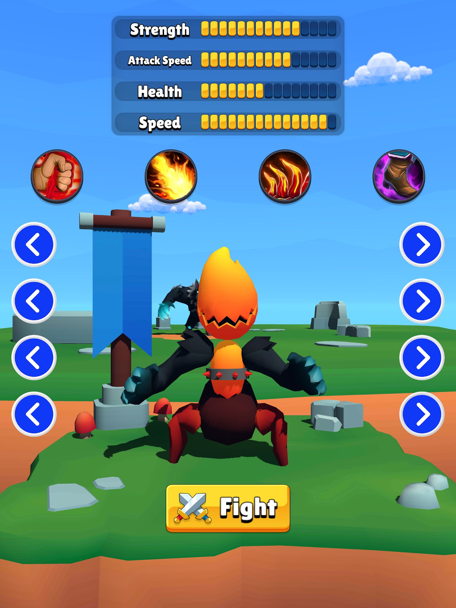 Ladda ner Monster Duel: Android Beat ’em up spel till mobilen och surfplatta.