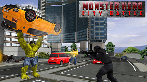 Ladda ner Monster hero city battle: Android Third-person shooter spel till mobilen och surfplatta.