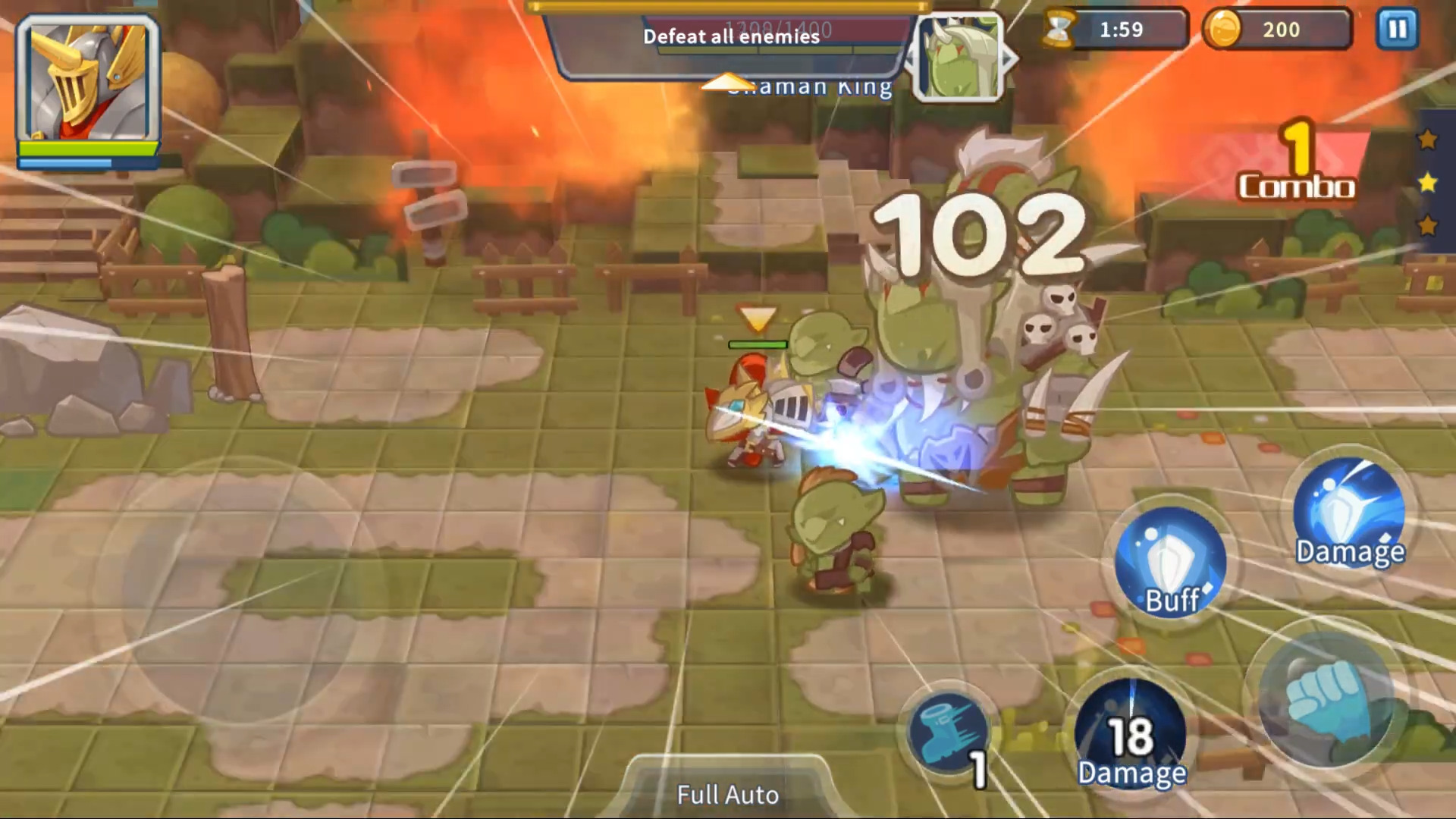 Ladda ner Monster Knights - Action RPG: Android RPG spel till mobilen och surfplatta.