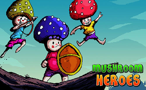 Ladda ner Mushroom heroes: Android Pixel art spel till mobilen och surfplatta.