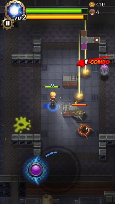 Ladda ner Mystic Gunner PV: Shooting RPG: Android Top-down shooters spel till mobilen och surfplatta.
