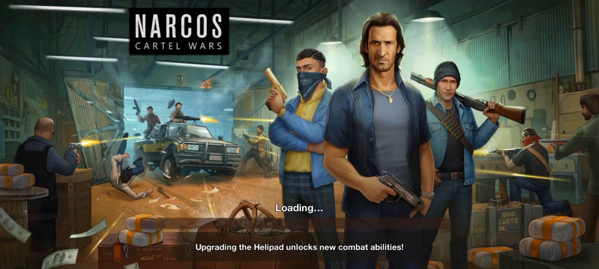 Ladda ner Narcos: Cartel Wars Unlimited: Android Strategispel spel till mobilen och surfplatta.