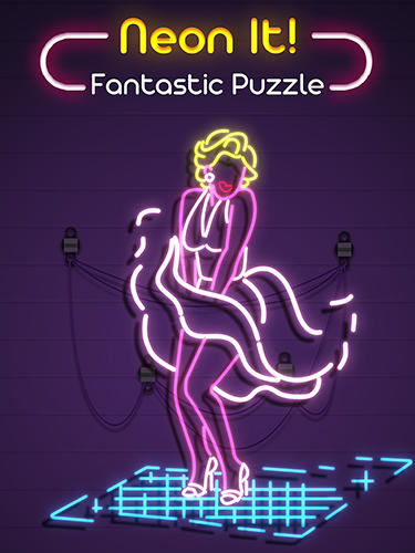 Ladda ner Neon it! 3D light art puzzle: Android Puzzle spel till mobilen och surfplatta.