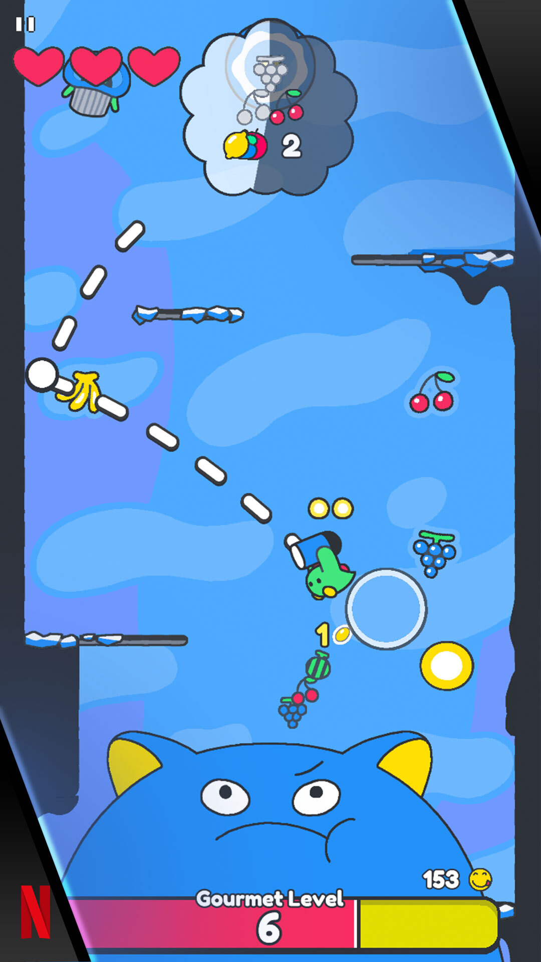 Ladda ner NETFLIX Poinpy: Android Puzzle Shooting spel till mobilen och surfplatta.