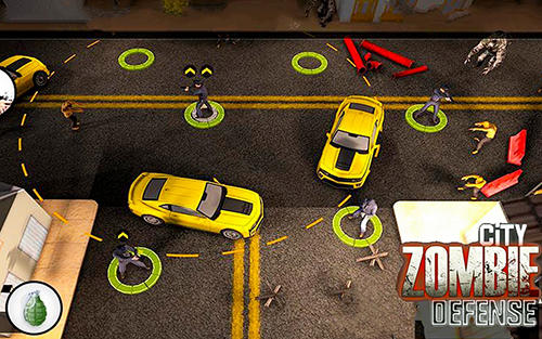 Ladda ner NY Police: Zombie defense: Android Strategispel spel till mobilen och surfplatta.