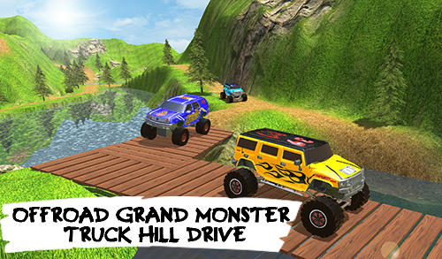 Ladda ner Offroad grand monster truck hill drive: Android Racing spel till mobilen och surfplatta.