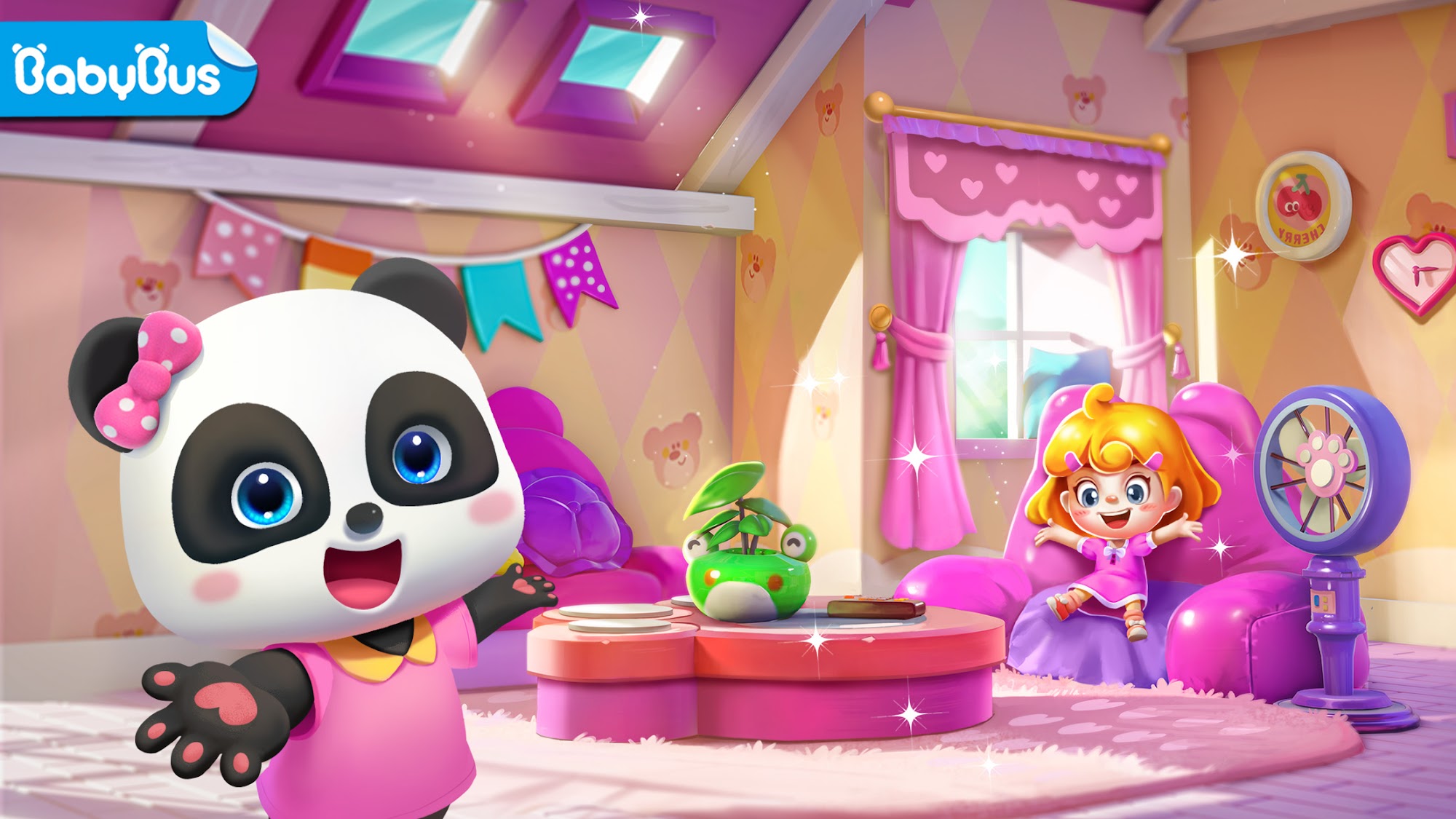 Ladda ner Panda Games: Town Home: Android For kids spel till mobilen och surfplatta.