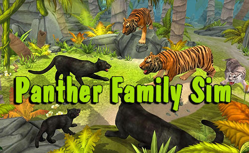 Ladda ner Panther family sim: Android Animals spel till mobilen och surfplatta.