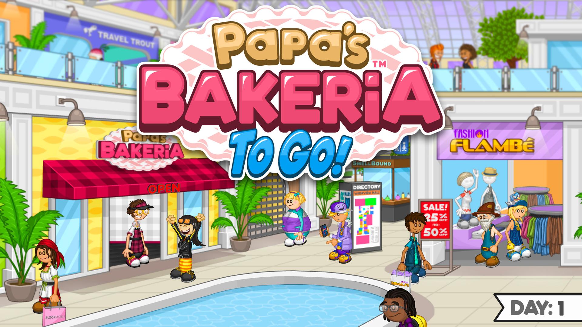 Ladda ner Papa's Bakeria To Go!: Android Management spel till mobilen och surfplatta.