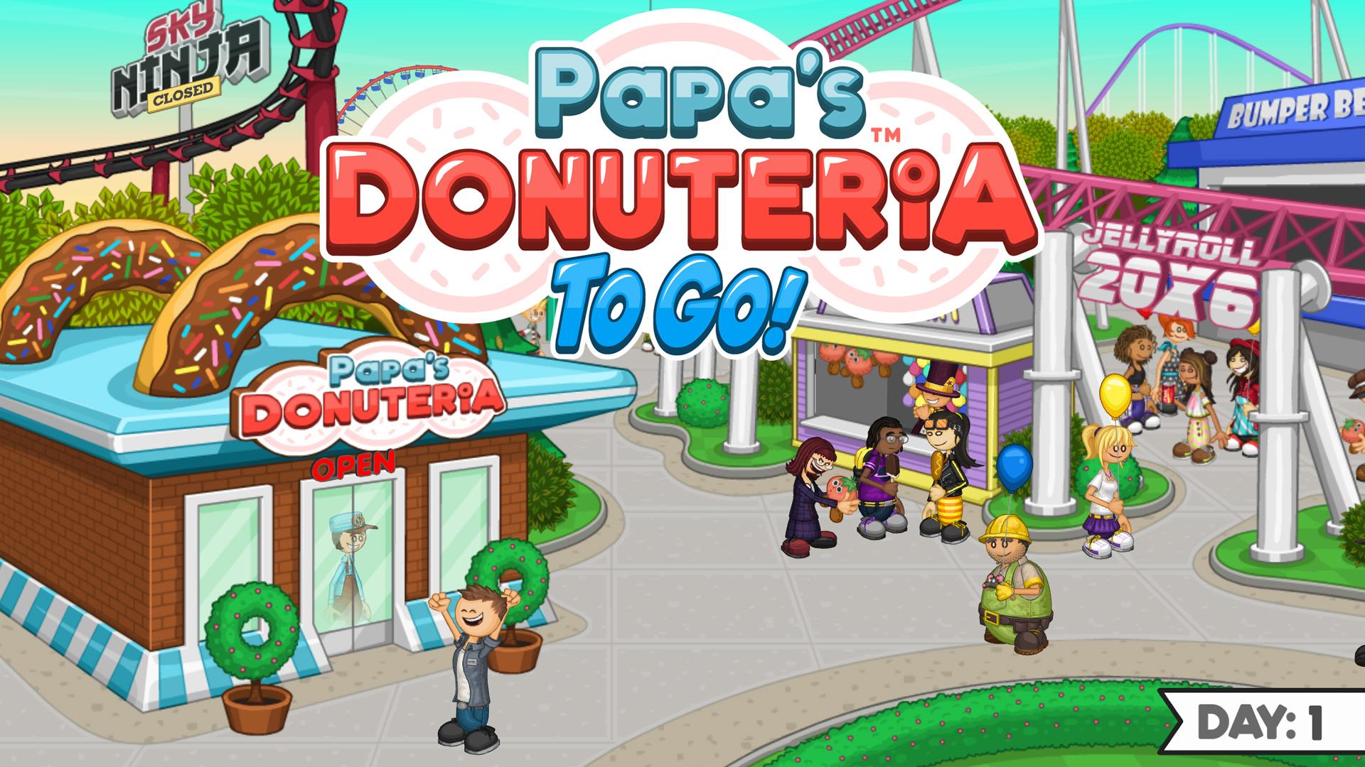 Ladda ner Papa's Donuteria To Go!: Android Cooking spel till mobilen och surfplatta.