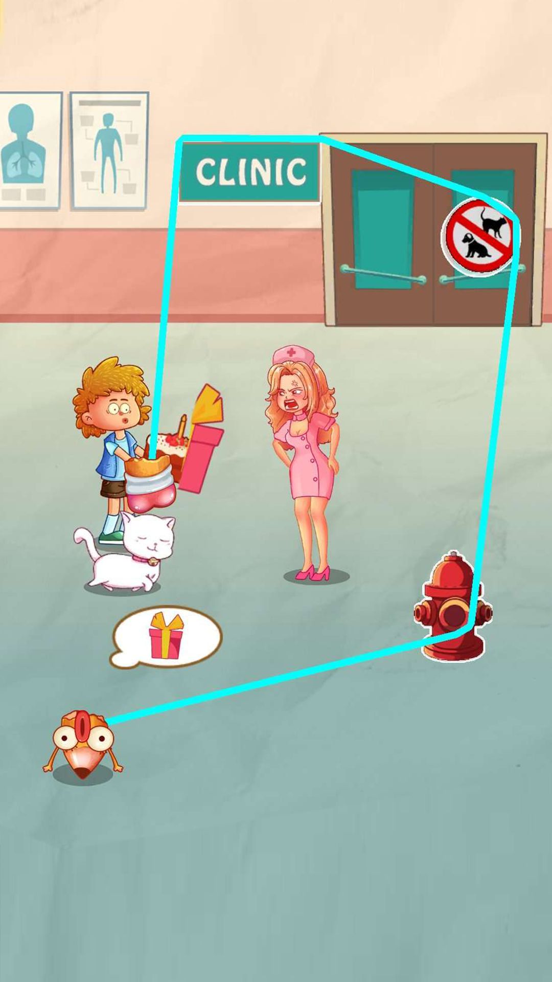 Ladda ner Pencil Eraser: Nurse Puzzle: Android Physics spel till mobilen och surfplatta.