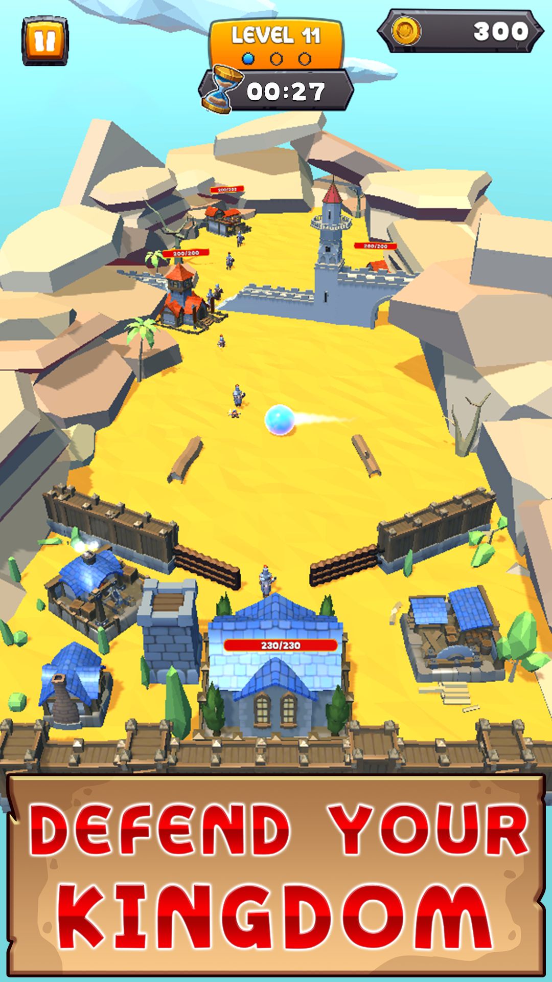 Ladda ner Pinball Kingdom: Tower Defense: Android Physics spel till mobilen och surfplatta.