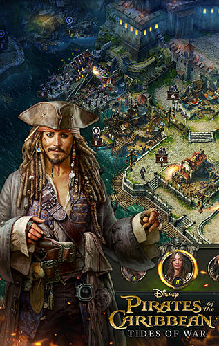 Ladda ner Pirates of the Caribbean: Tides of war: Android Online Strategy spel till mobilen och surfplatta.