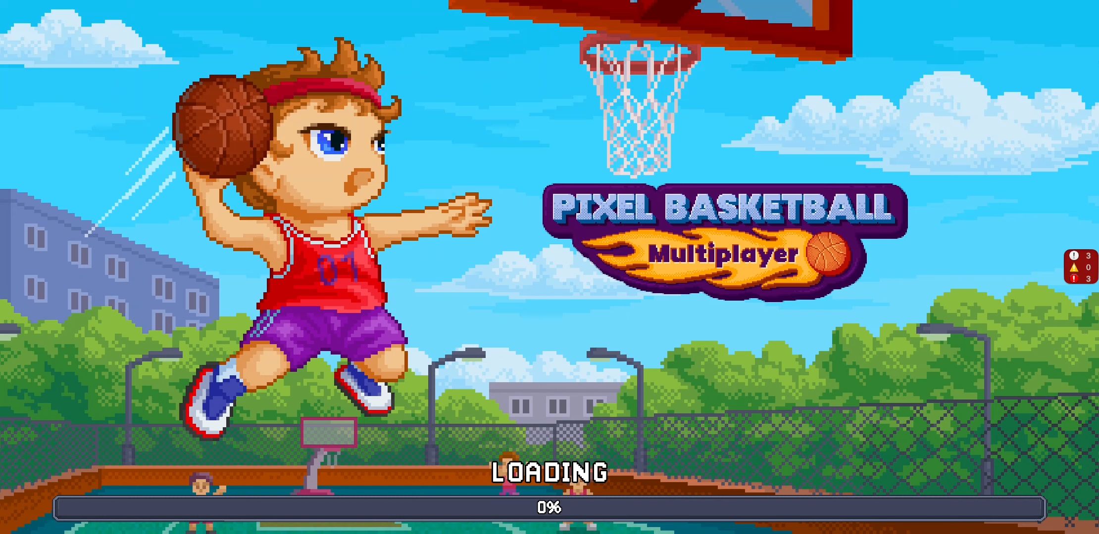 Ladda ner Pixel Basketball: Multiplayer: Android Sportspel spel till mobilen och surfplatta.
