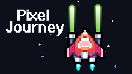 Ladda ner Pixel journey: 2D space shooter: Android Flying games spel till mobilen och surfplatta.
